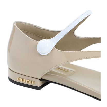 MAYFEYR - Miu Miu - Calf Leather Sandals - 5Y468EF01006EF0J34