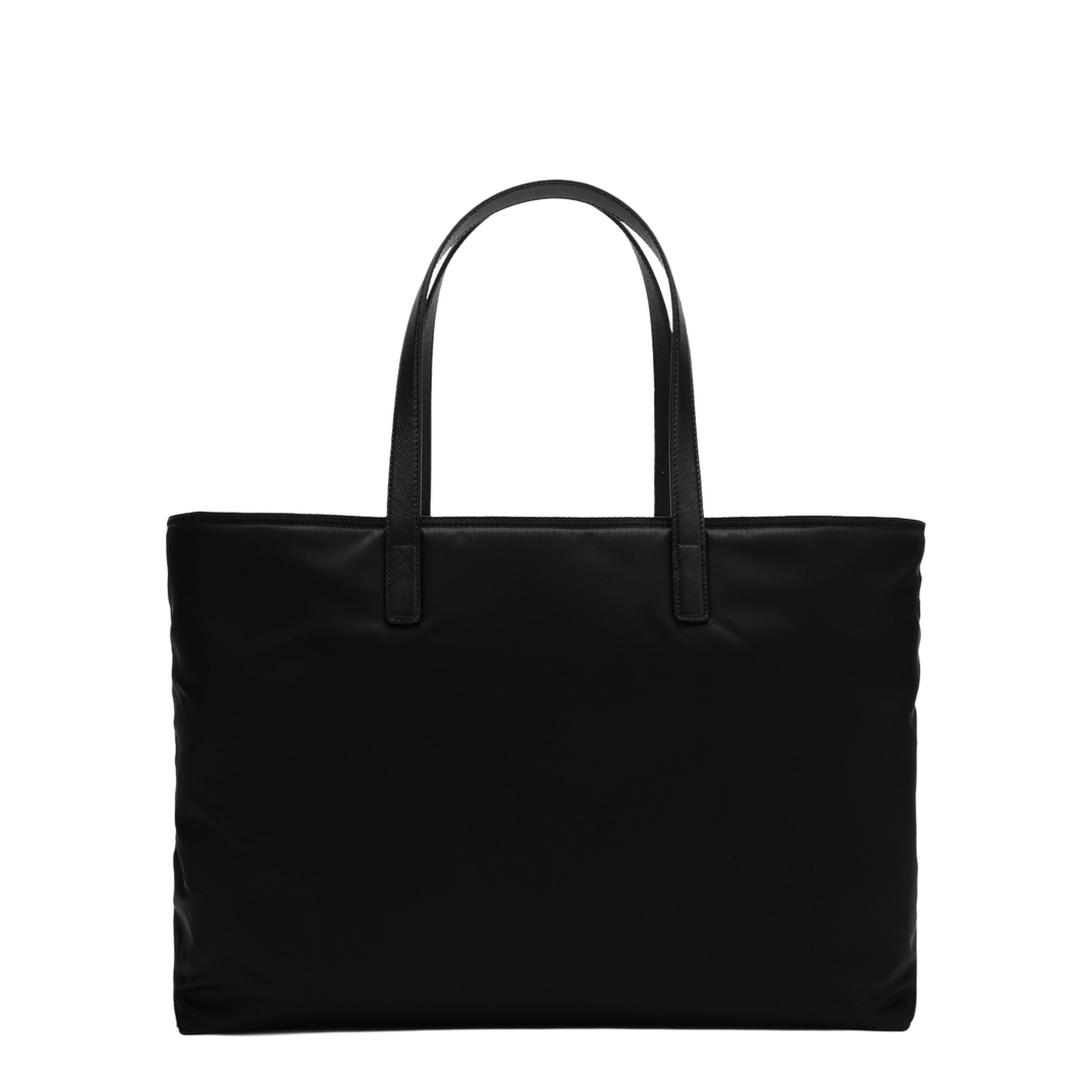 Re-Edition 1978 Large Re-Nylon Leather Tote Bags - Black