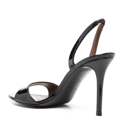 Sandals Black — 10 cm Stiletto Elegance
