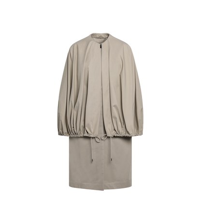 MAYFEYR - Toteme - Beige Cotton Cape Coat - 262-WRO0289FB0605072