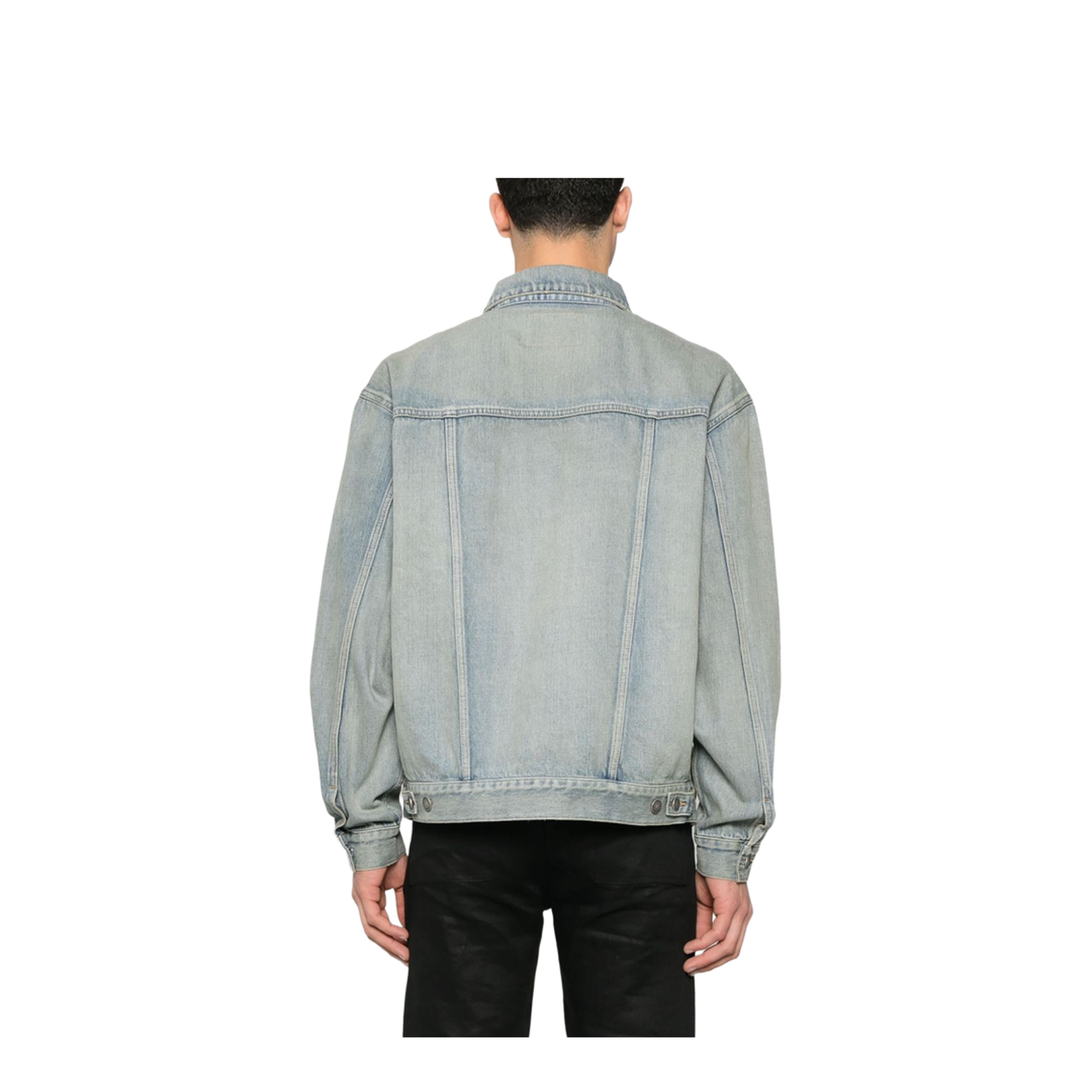 Trucker Jacket in Chicago Blue Denim