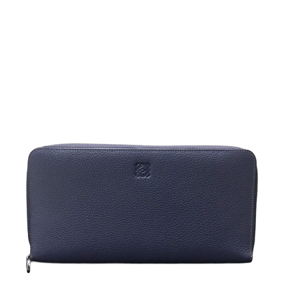 Women's Long Wallet - Navy Blue