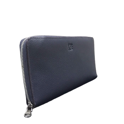 Women's Long Wallet - Navy Blue
