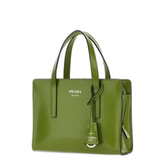 Logo Detailed Top Handle Tote Bag