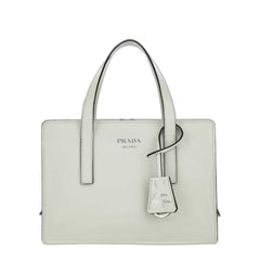 Logo Detailed Top Handle Tote Bag