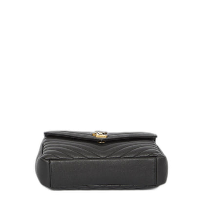 College Quilted Medium Shoulder Bag