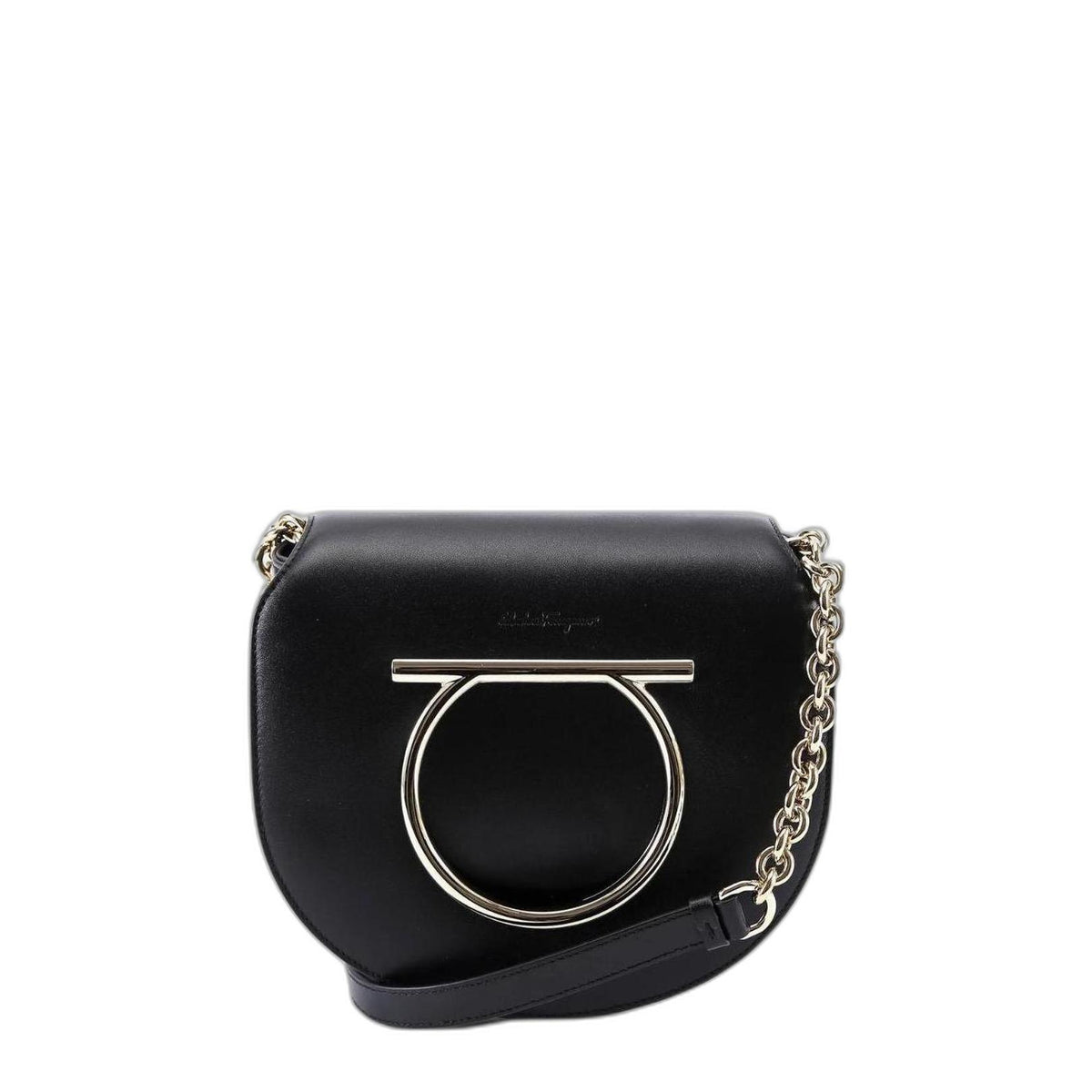 Ferragamo Flap Saddle Bag