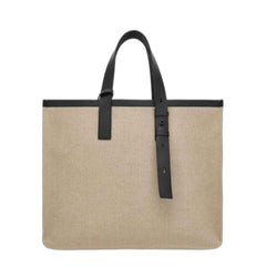 FERRAGAMO Logo canvas tote