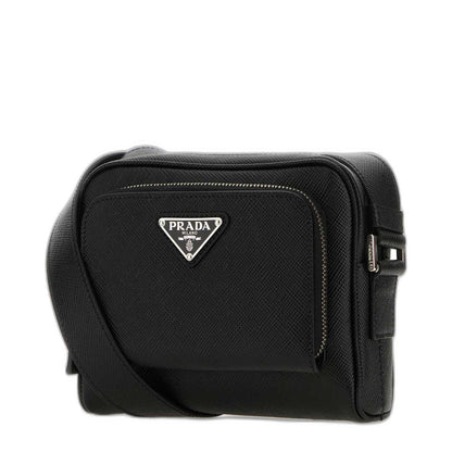Triangle-logo Zipped Crossbody Bag