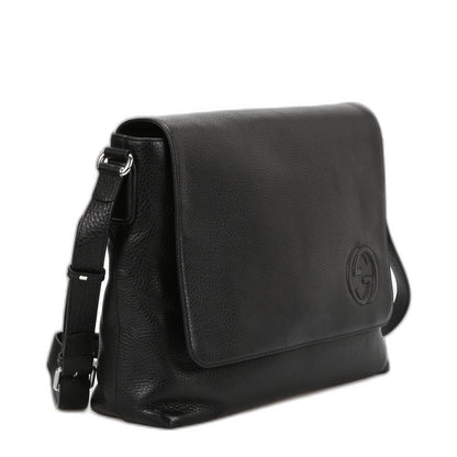 GG Leather Shoulder Bag