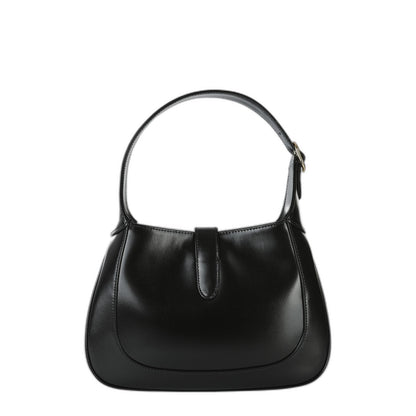 Jackie 1961 Small Smooth Leather Hobo Bag - Black