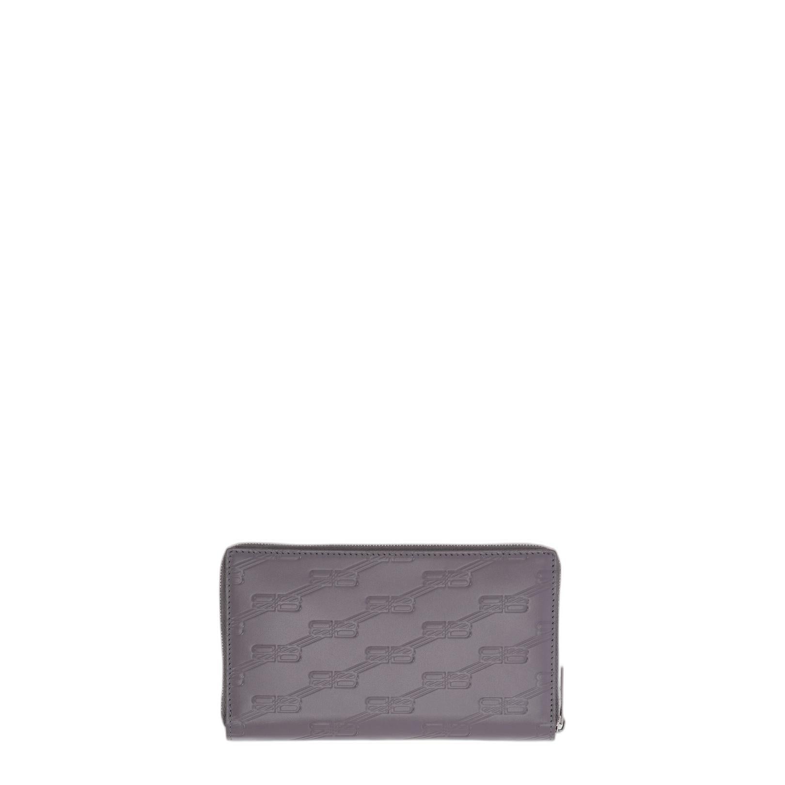 Ziparound Long Leather Wallet
