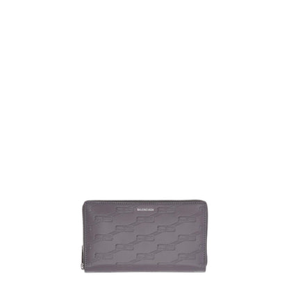 Ziparound Long Leather Wallet