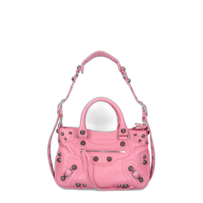 Le Cagole Tote S Hand Bags in Pink