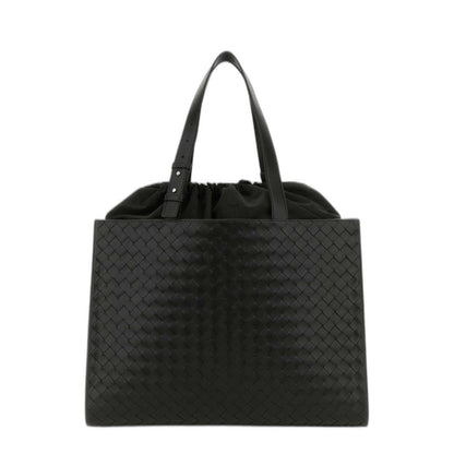Dark Green Woven Tote Bag