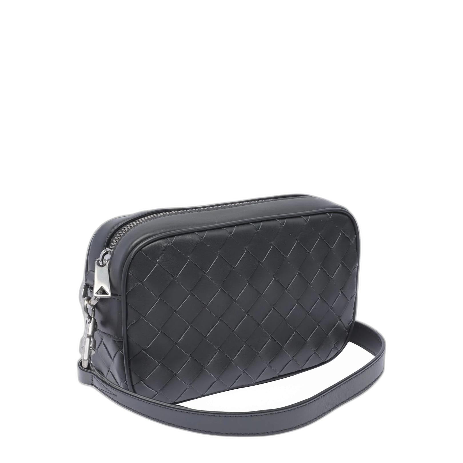 Intrecciato Camera Bag