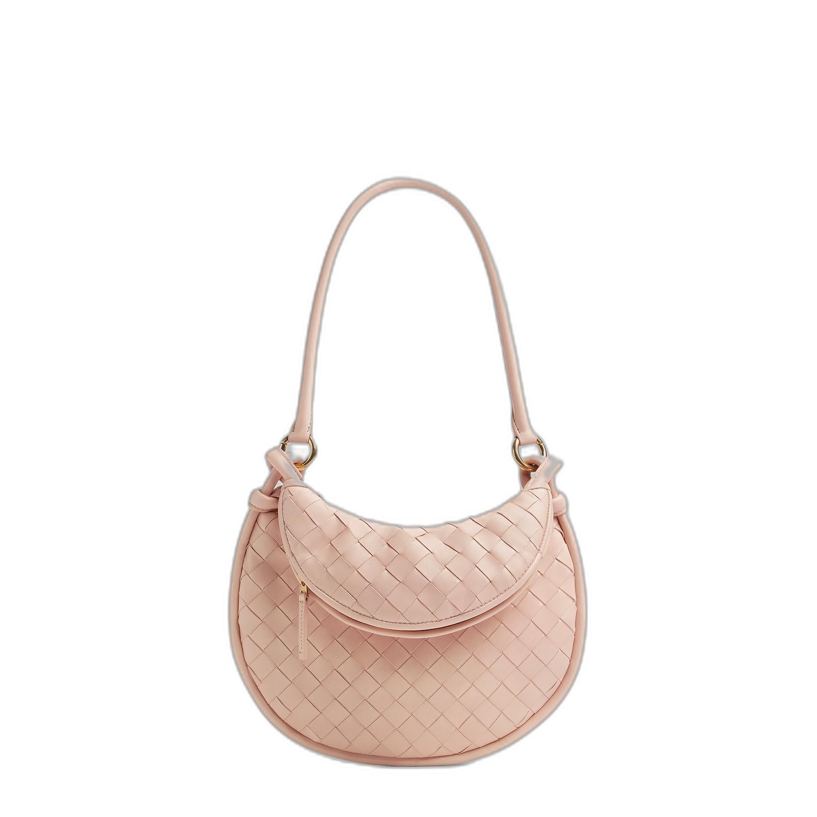 Gemelli Small Hobo Bag In Intrecciato Nappa