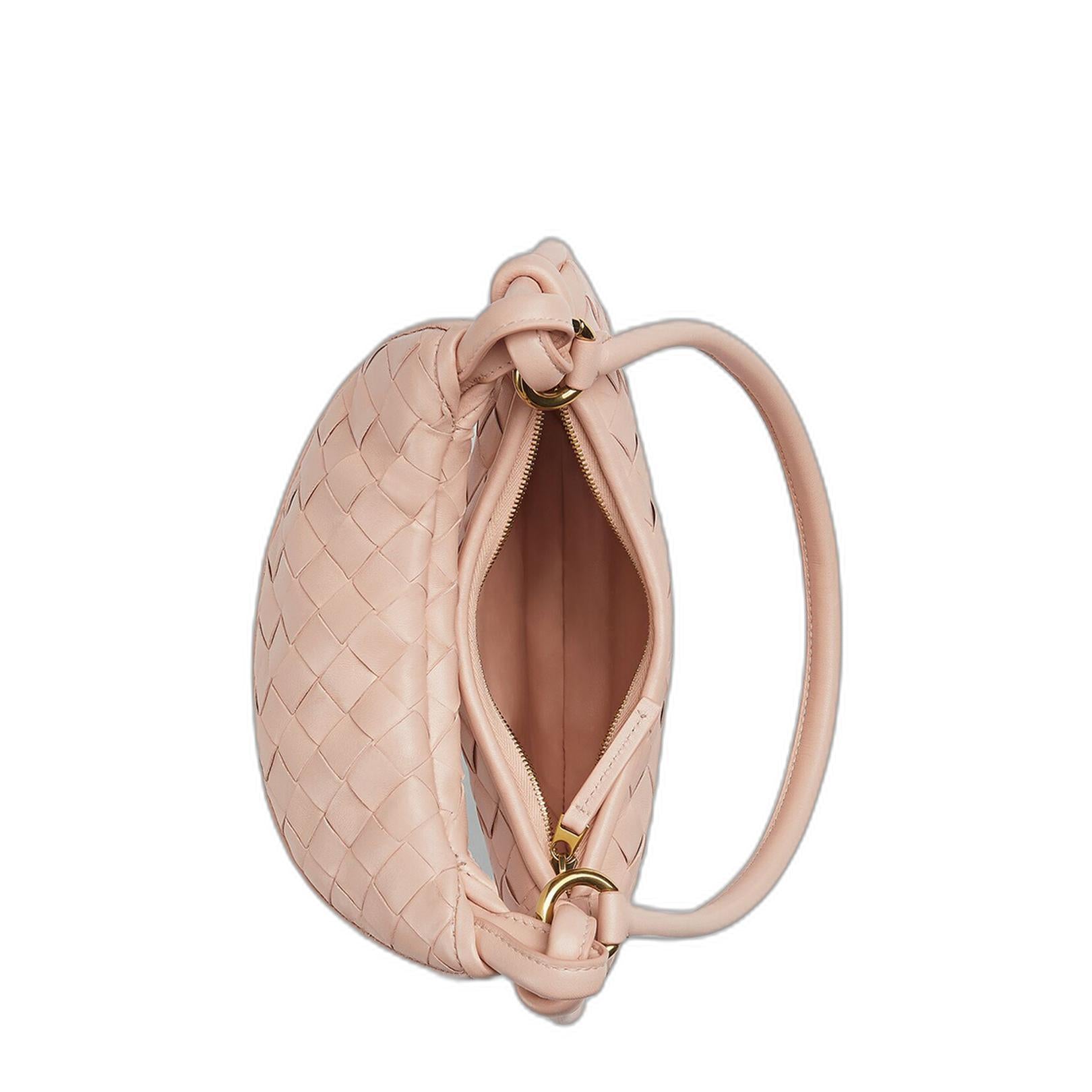 Gemelli Small Hobo Bag In Intrecciato Nappa