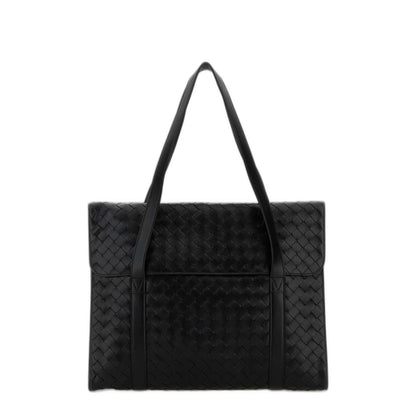 Intrecciato Portfolio in Black