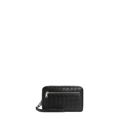 Intrecciato Small Pouch With Wristlet