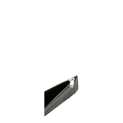 Paris Fragments 粒紋皮革拉鍊卡片夾