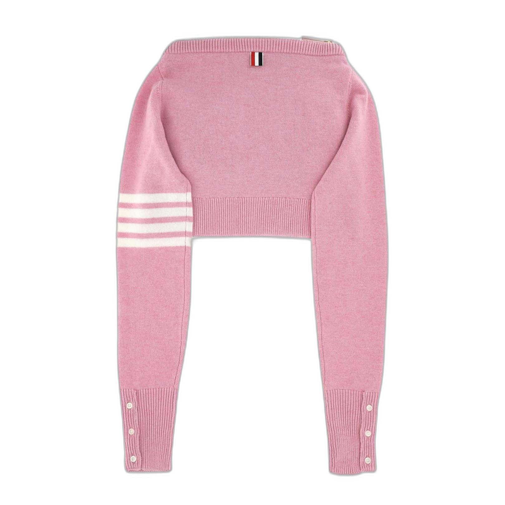 Jersey Stitch Merino Crew Neck Sweater Shell Bag