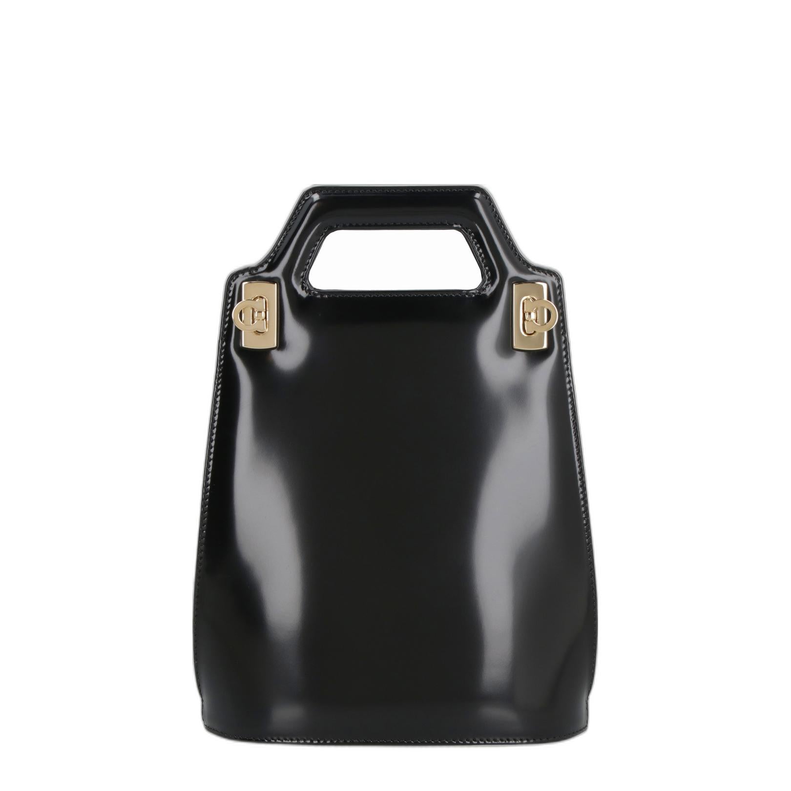 Ferragamo Wanda Leather Mini Bag
