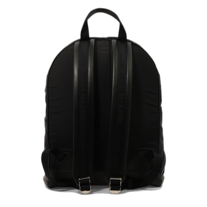 Black Nylon Harness Backpack