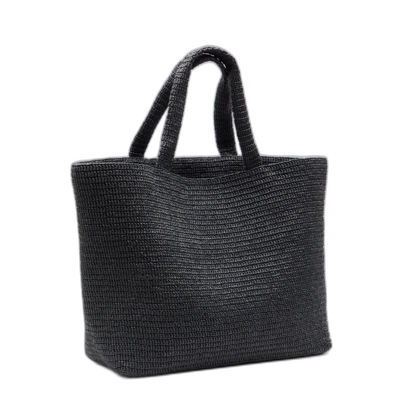 Tote Bag In Rafia