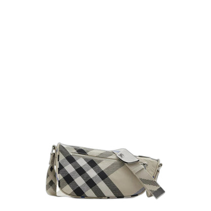 Small Shield Messenger Bag in Lichen