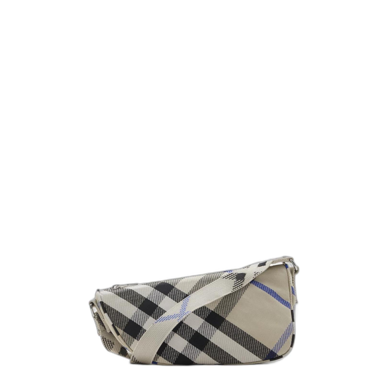 Small Shield Messenger Bag in Lichen