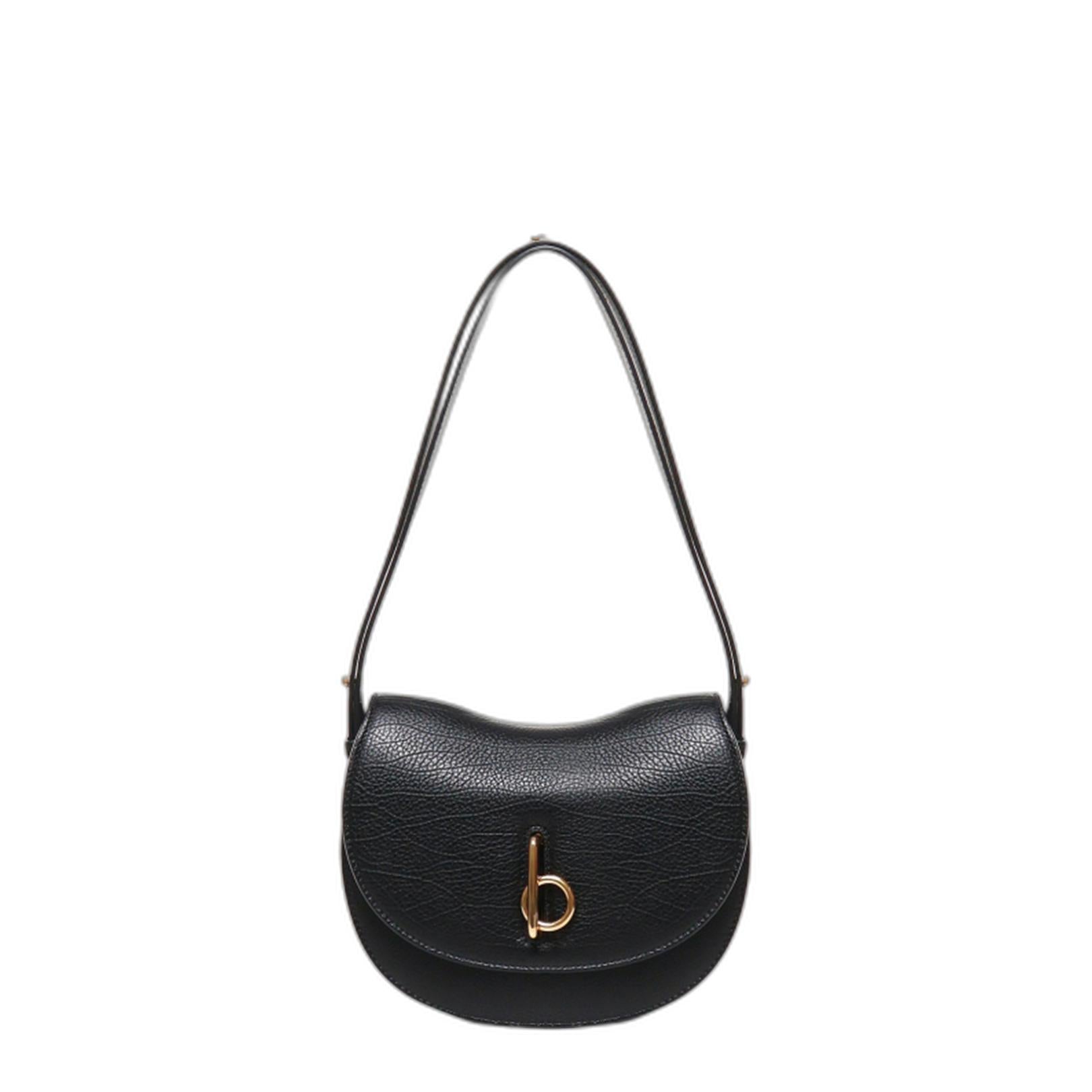 Rocking Horse Small Shoulder Bag In Grainy Leather