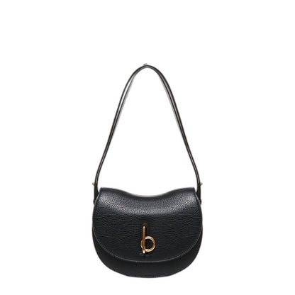 Rocking Horse Small Shoulder Bag In Grainy Leather