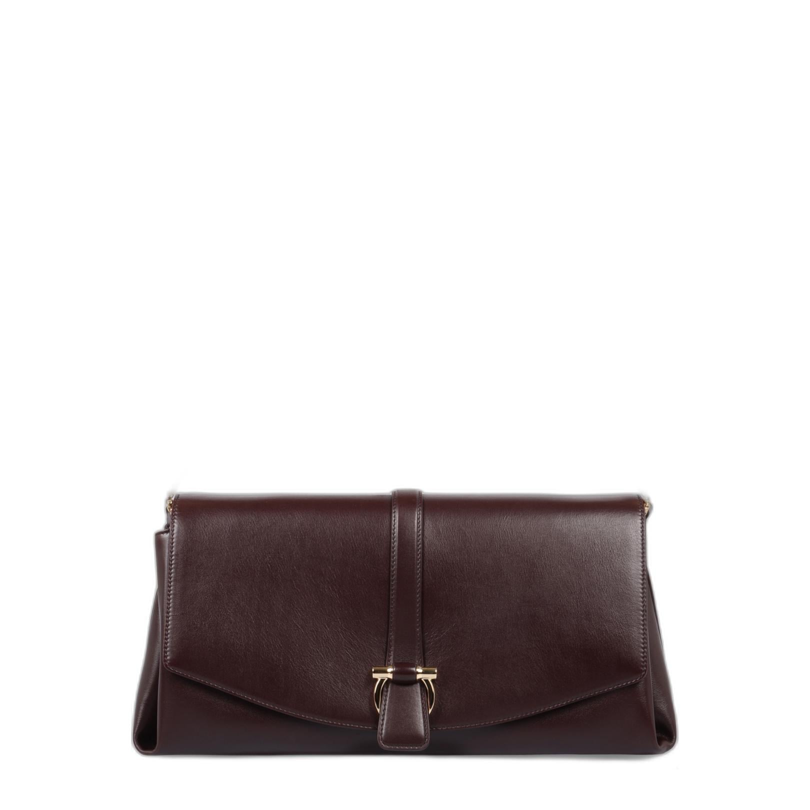 Ferragamo L Leather Crossbody Bag