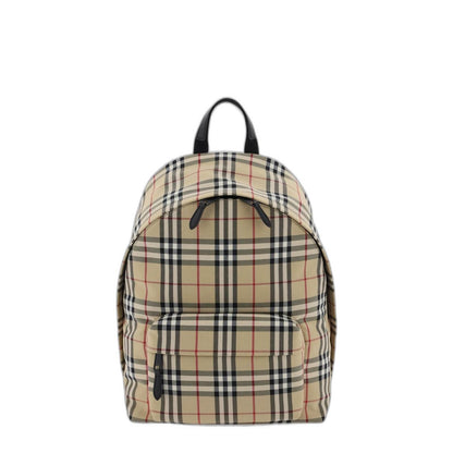 Check Backpack in Archive beige