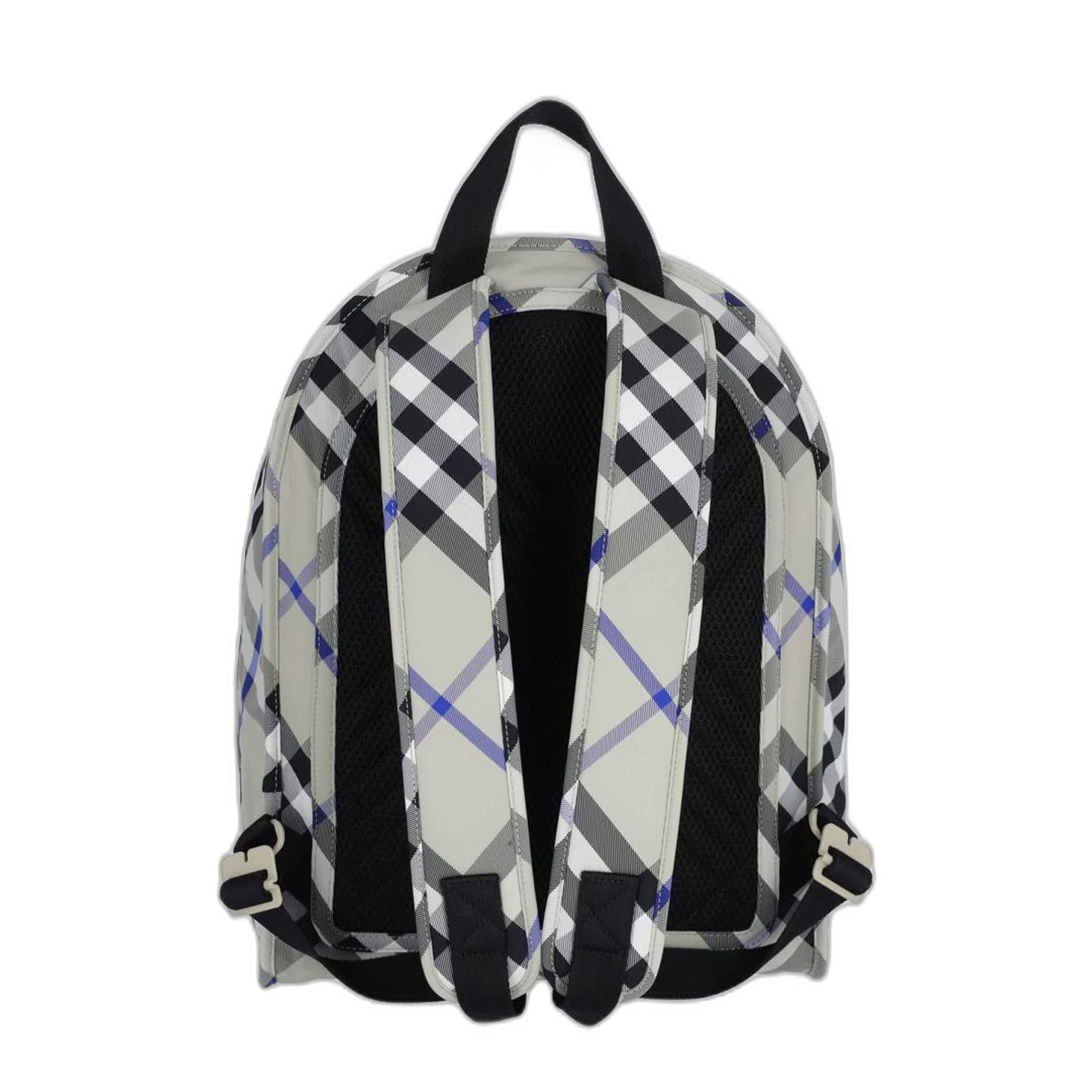 印花尼龙盾牌背包