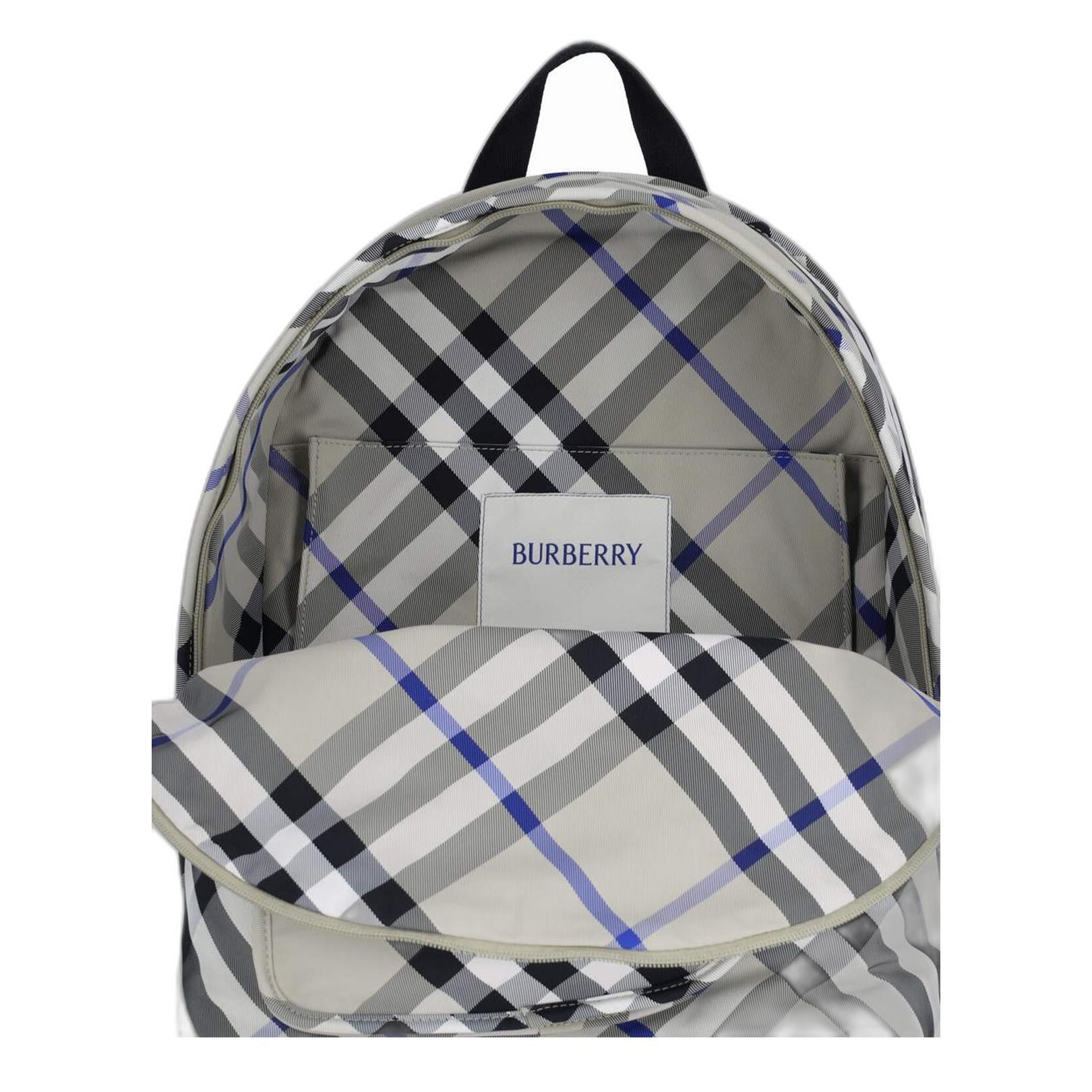 印花尼龙盾牌背包