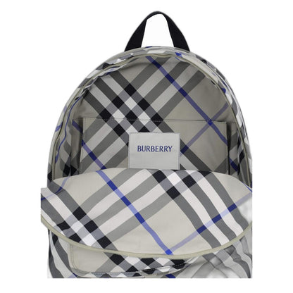 印花尼龙盾牌背包