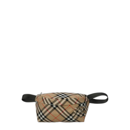 Check Belt Bag in Sand
