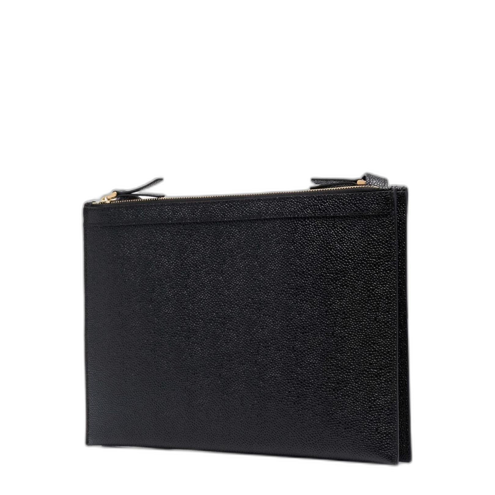 Logo-print Crossbody Bag in Black
