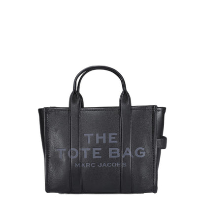 Medium Tote Bag In Black Leather