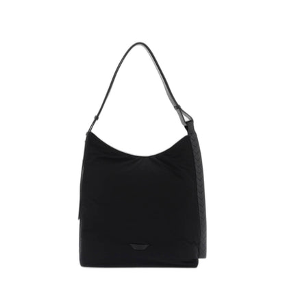 Logo Patch Shoulder Bag