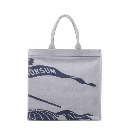 Equestrian Knight Motif Top Handle Bag