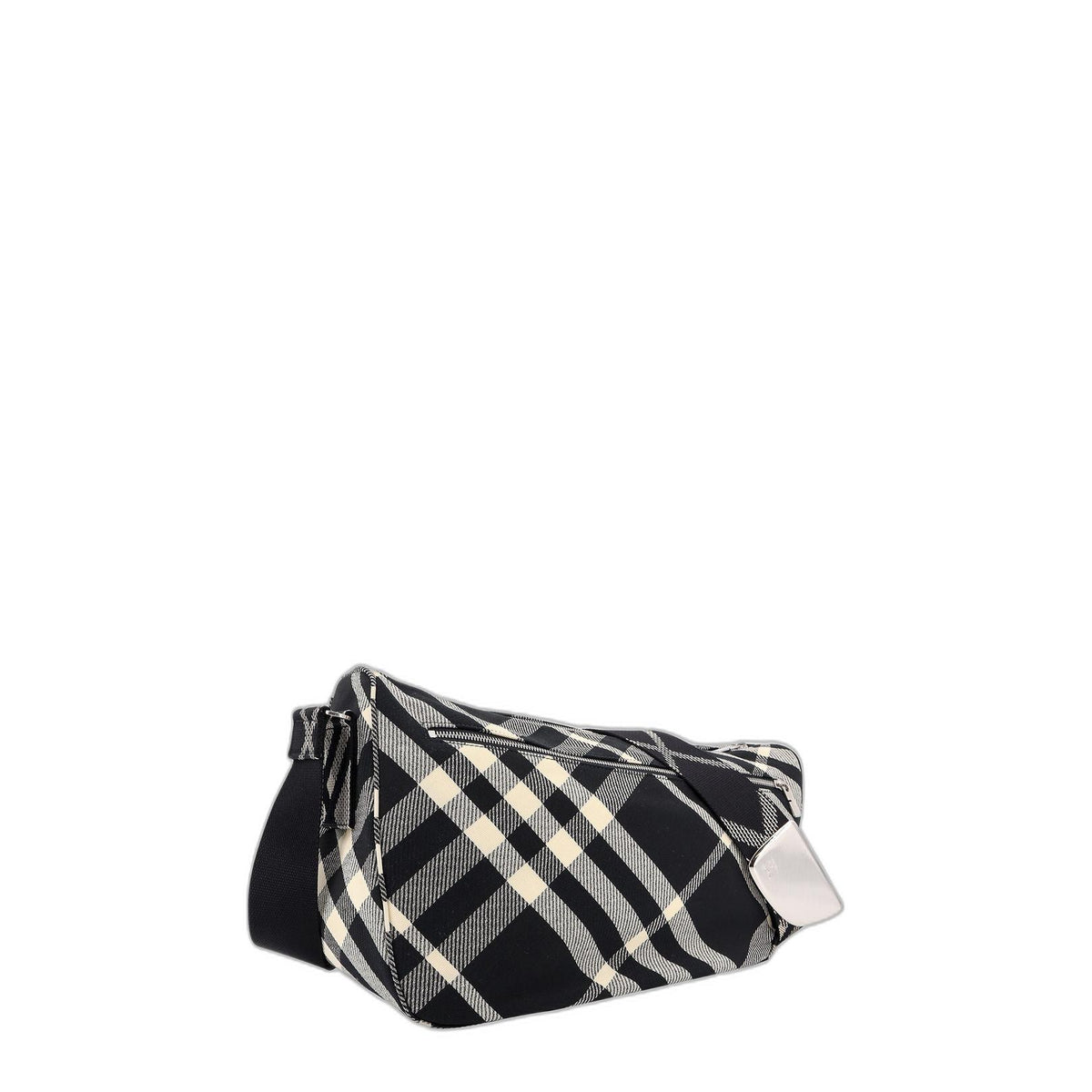 Shield Check Jacquard Messenger Bag
