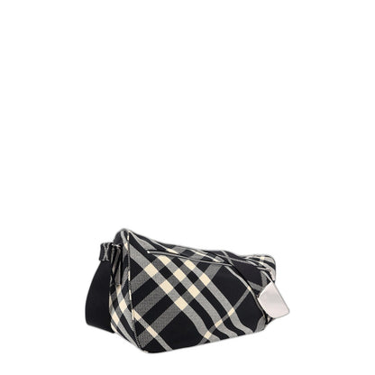 Shield Check Jacquard Messenger Bag