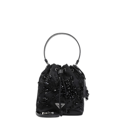 Black Medium Leather Handbag