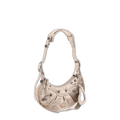 Le Cagole Xs Metallic Shoulder Bag