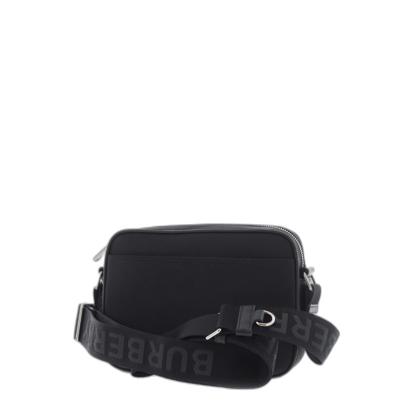 Shoulder Bag Nylon Black