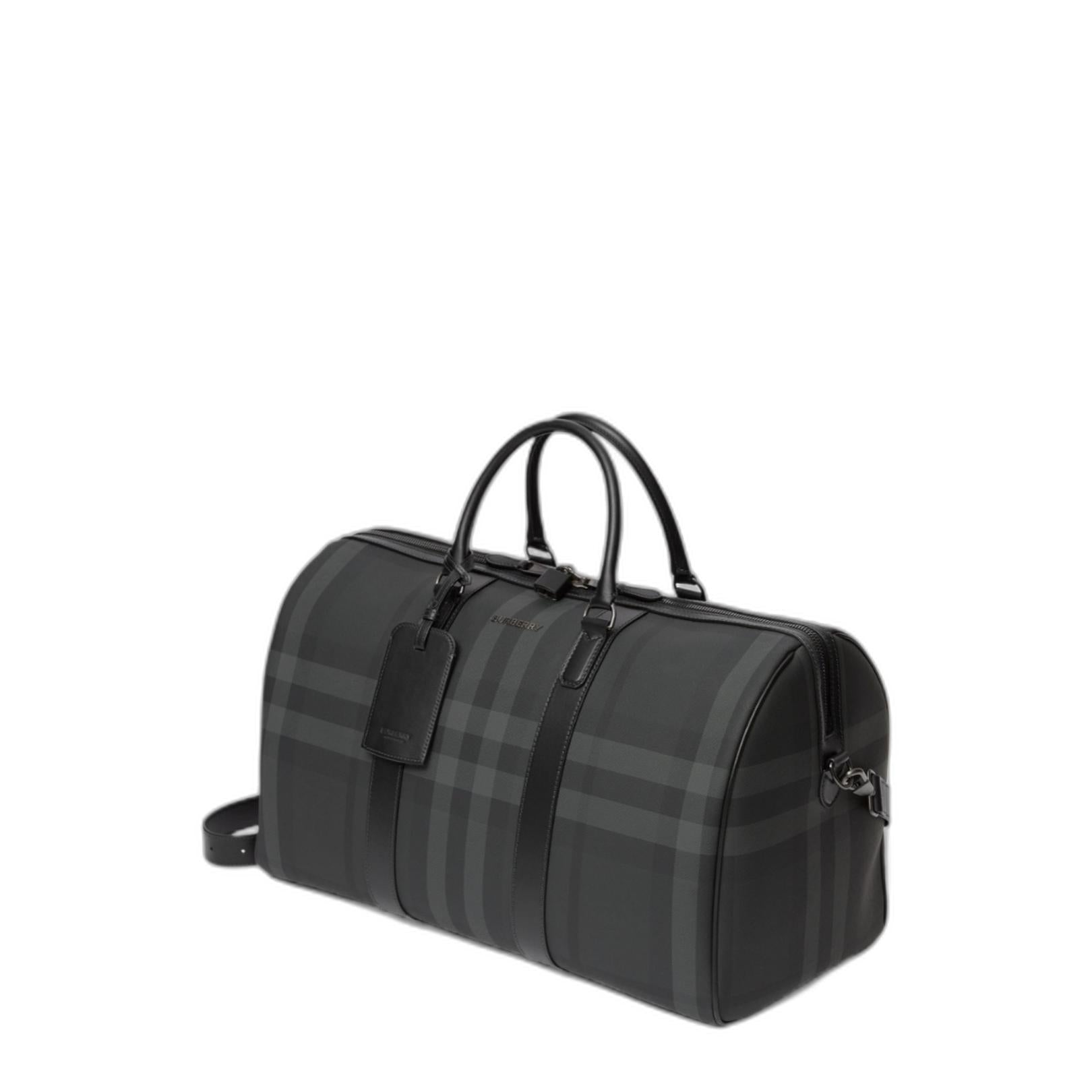 Boston Holdall in Charcoal