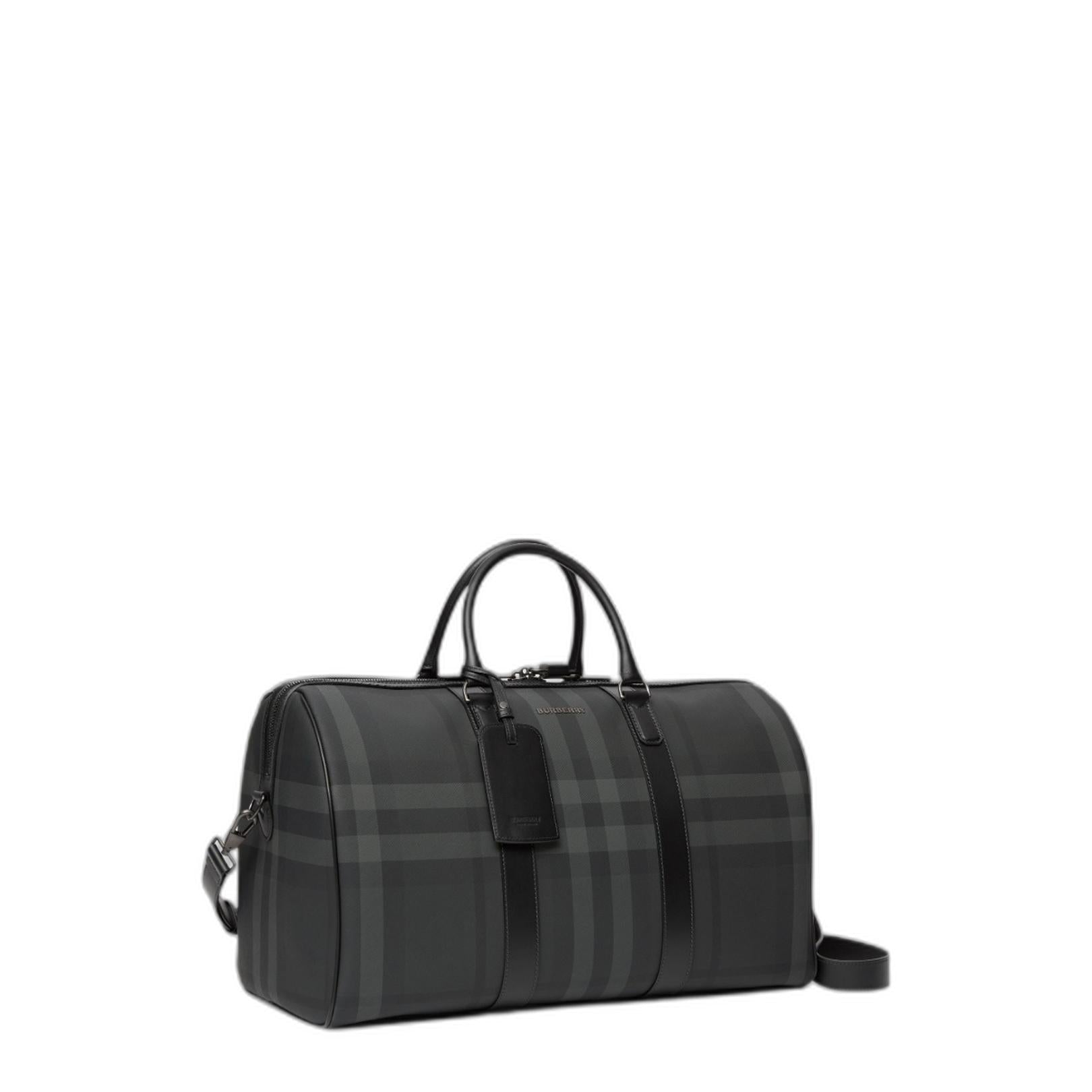 Boston Holdall in Charcoal